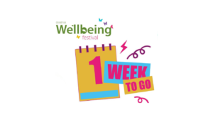 graphic reads: grampian wellbeing festival, one week to go